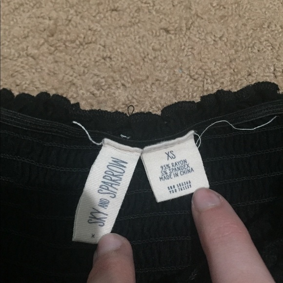 off the shoulder top - Picture 2 of 2